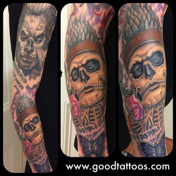  Vodoo Sleeve by Ian The Comedian 