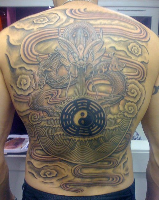 Oriental Back piece 